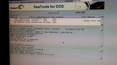 linux hard drive tester bootable usb|SeaTools .